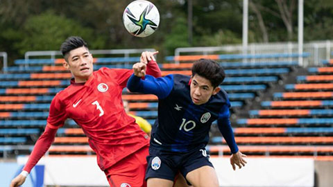 Thắng giòn giã U23 Hong Kong, U23 Campuchia gửi thách thức đến U23 Nhật Bản